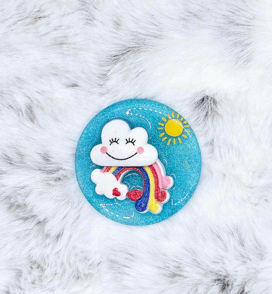 RAINBOW AND CLOUD 3D BADGE REEL