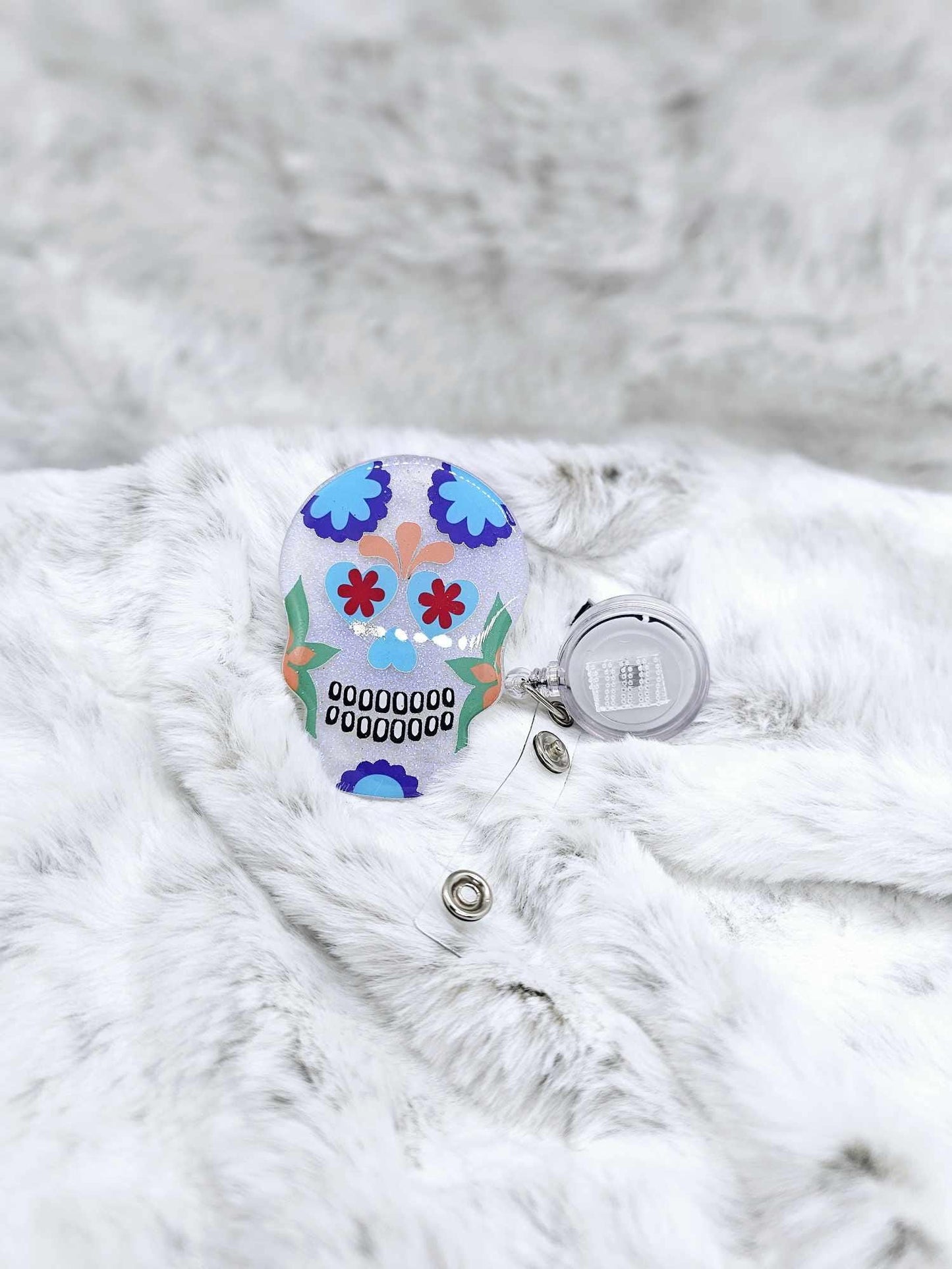 SUGAR SKULL BADGE REEL