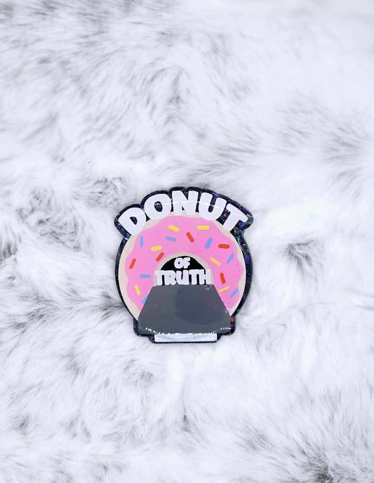 DONUT OF TRUTH BADGE REEL