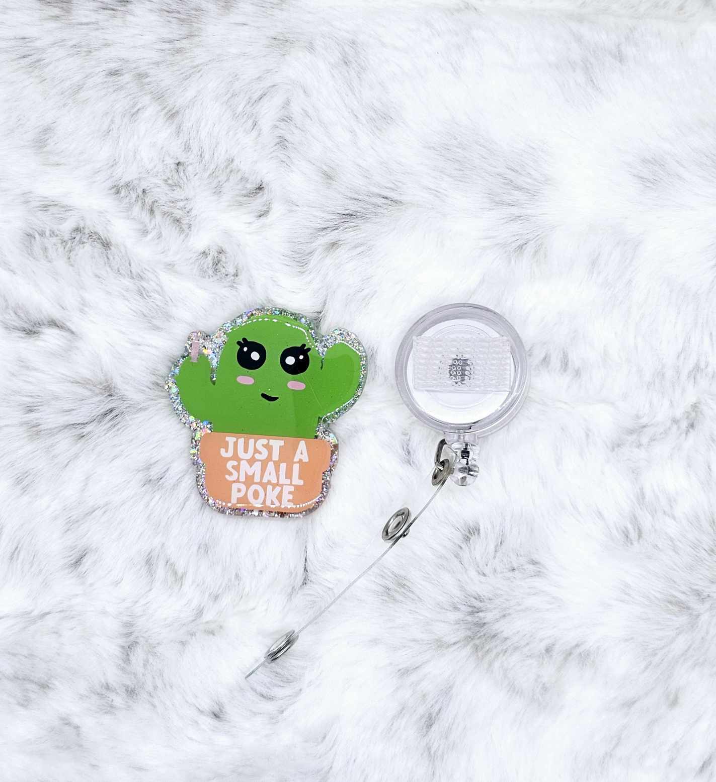 JUST A SMALL POKE BADGE REEL