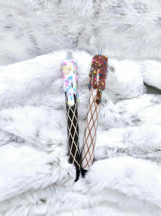 ICE CREAM CONE WITH SPRINKLES PEN