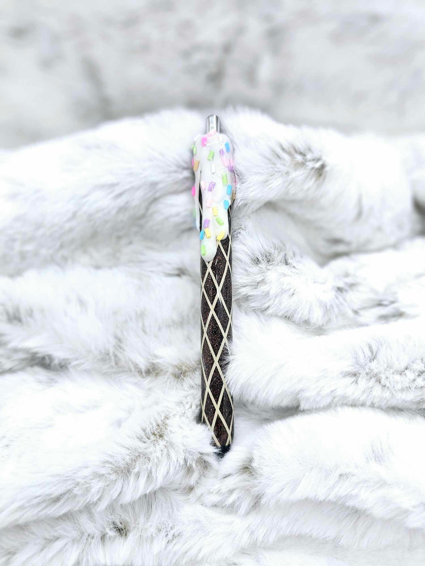 ICE CREAM CONE WITH SPRINKLES PEN