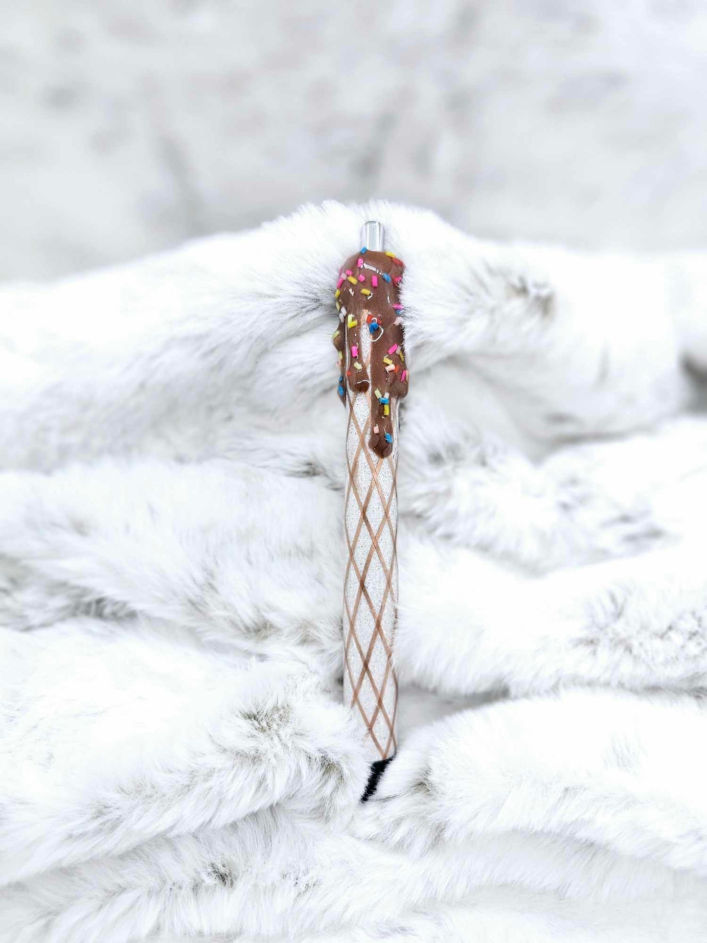 ICE CREAM CONE WITH SPRINKLES PEN