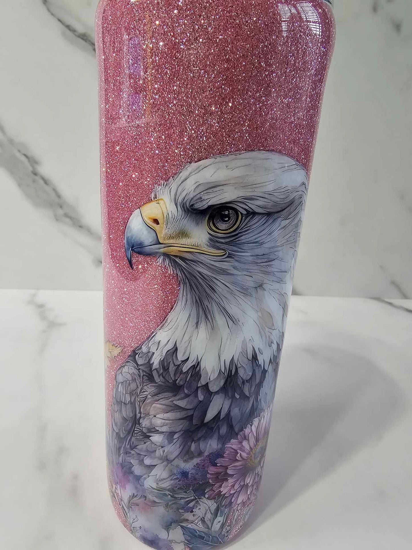 WATERCOLOR EAGLE TUMBLER
