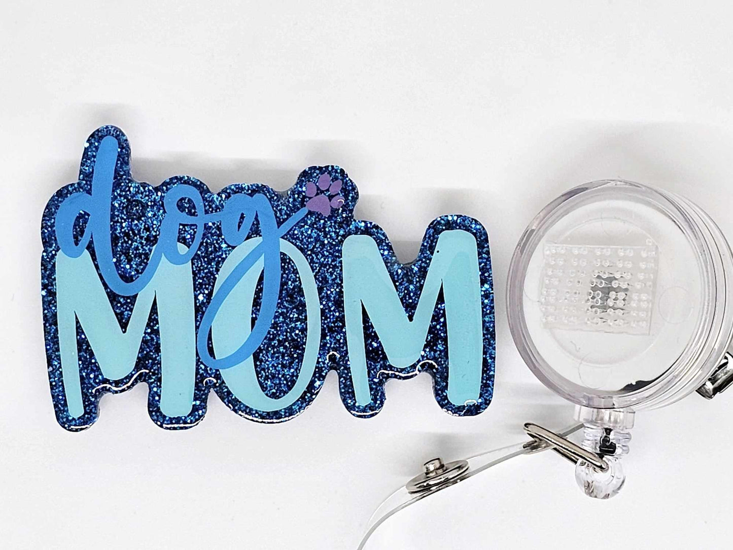 DOG MOM BADGE REEL