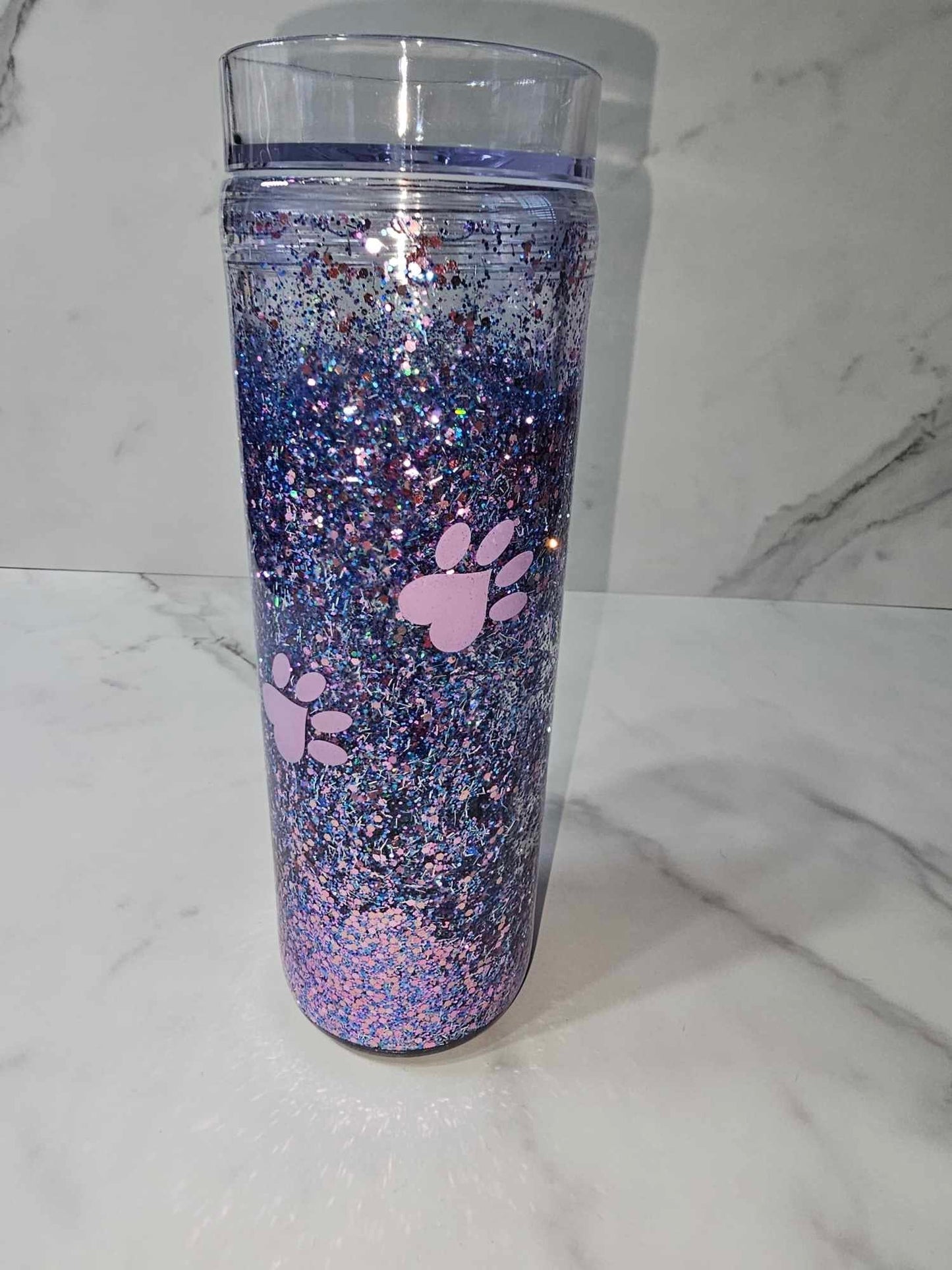 LIFE IS BETTER WITH DOGS SNOW GLOBE TUMBLER