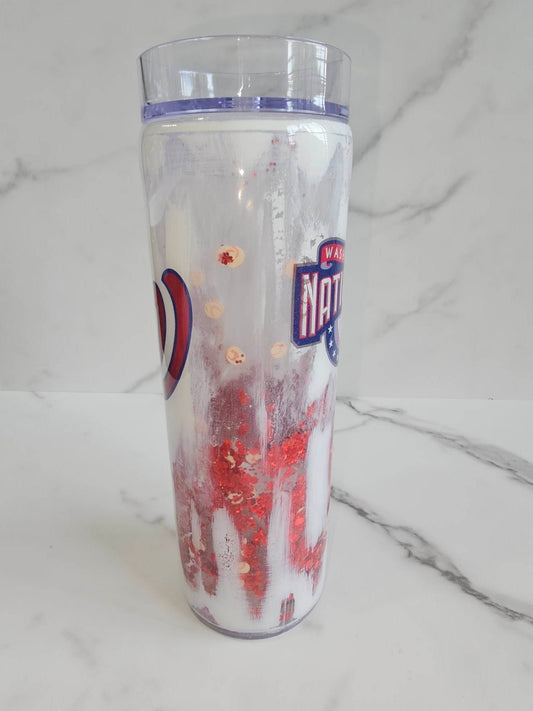 NATIONALS SNOW GLOBE TUMBLER