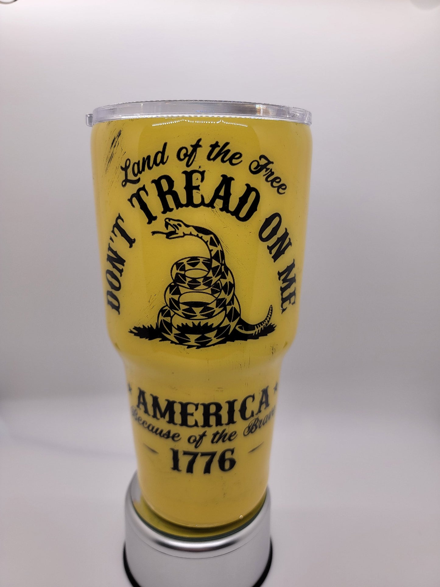 WE THE PEOPLE/GADSDEN FLAG SPLIT TUMBLER