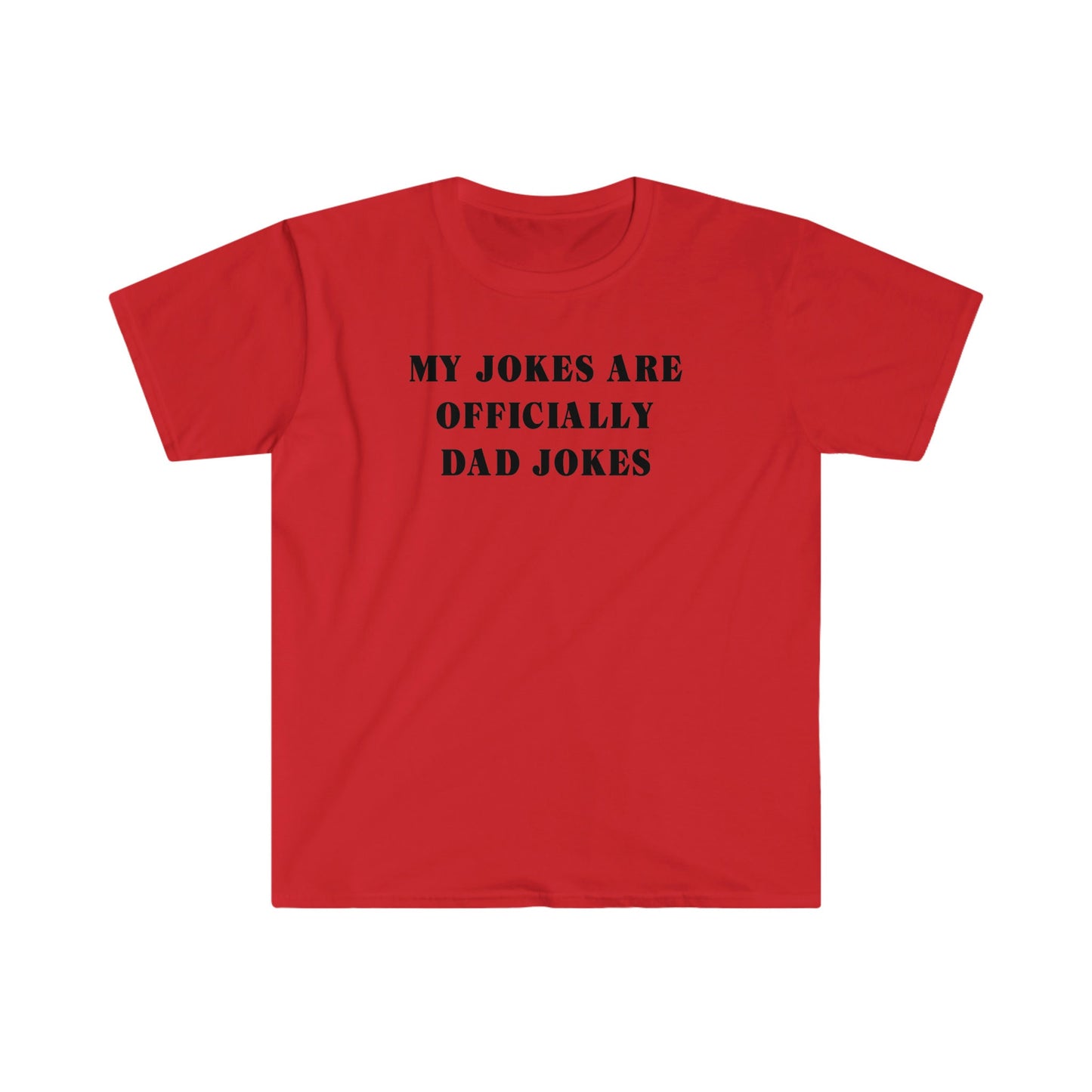 MY JOKES ARE OFFICIALLY DAD JOKES T-SHIRT