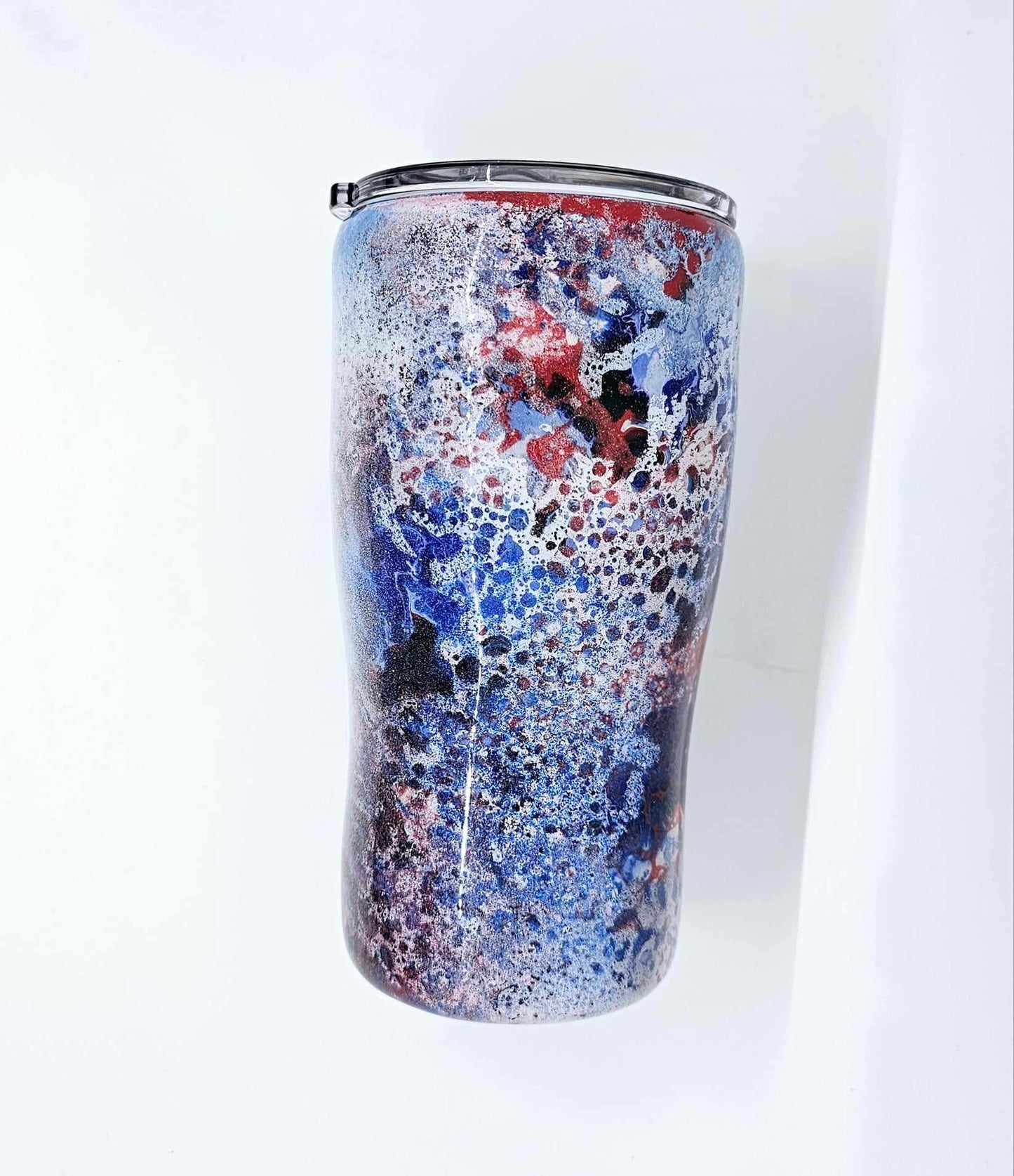 PATRIOTIC MESSY BUN TUMBLER