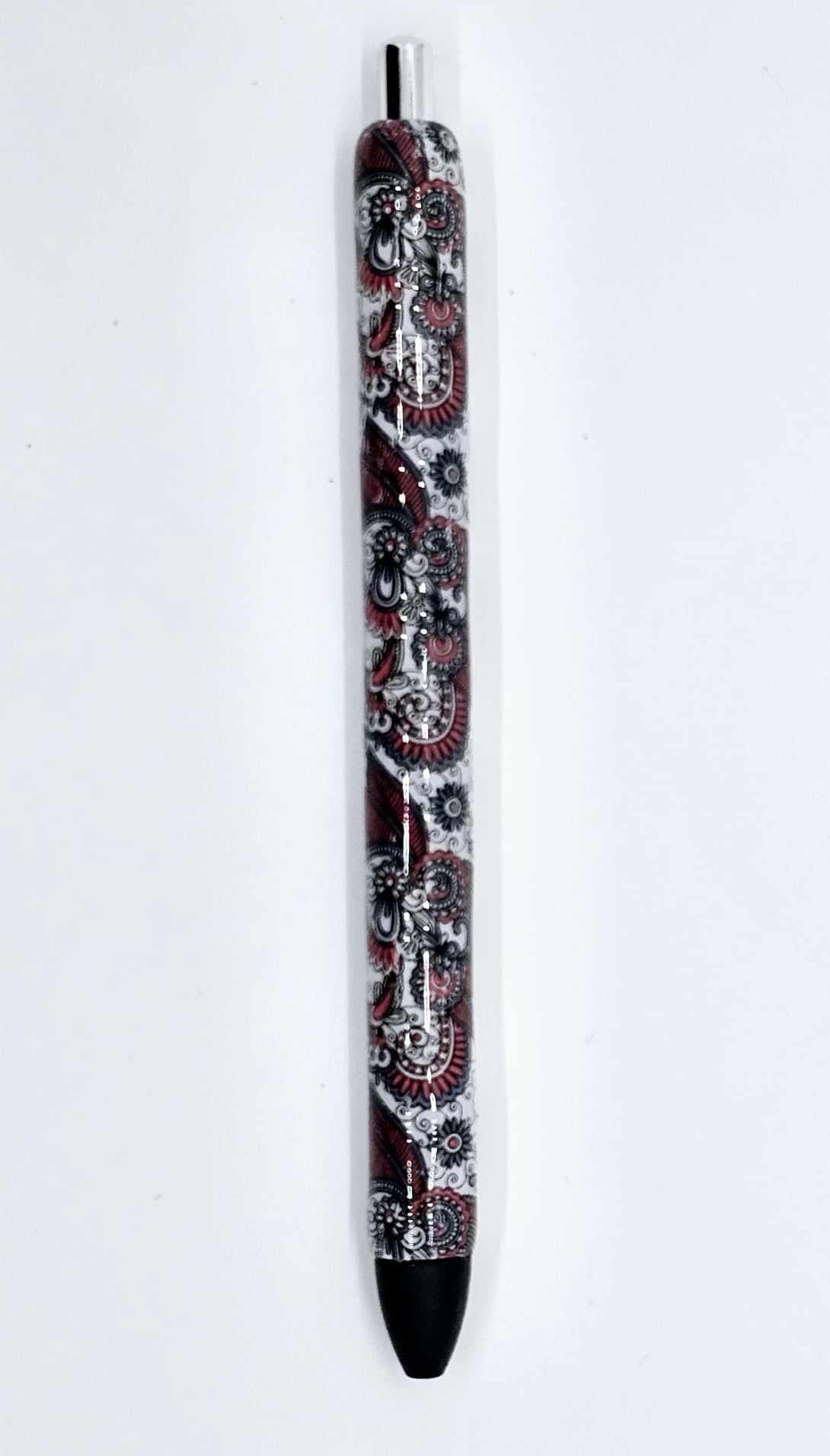 PAISLEY PRINT EPOXY PEN