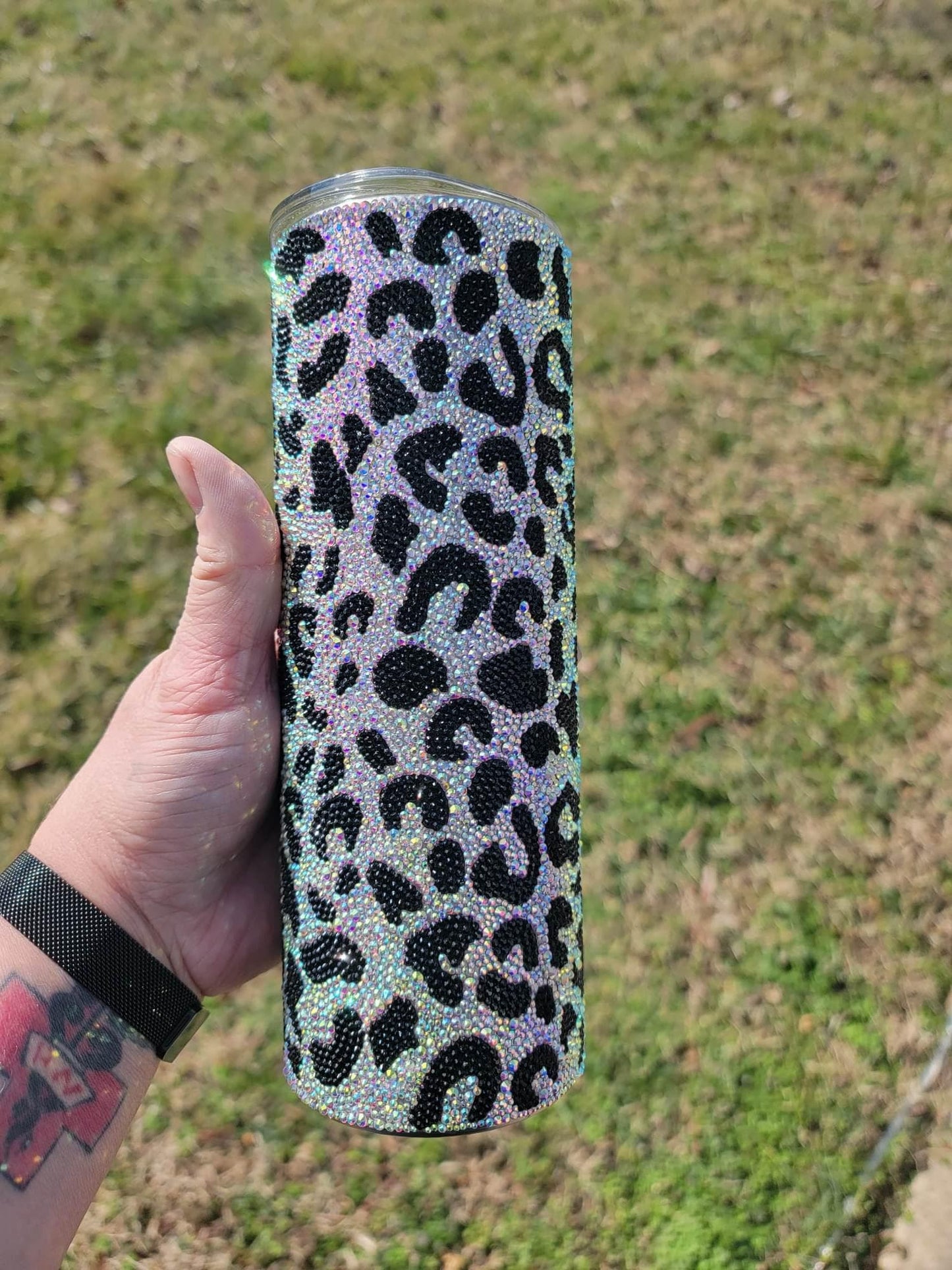 MAMA RHINESTONE TUMBLER