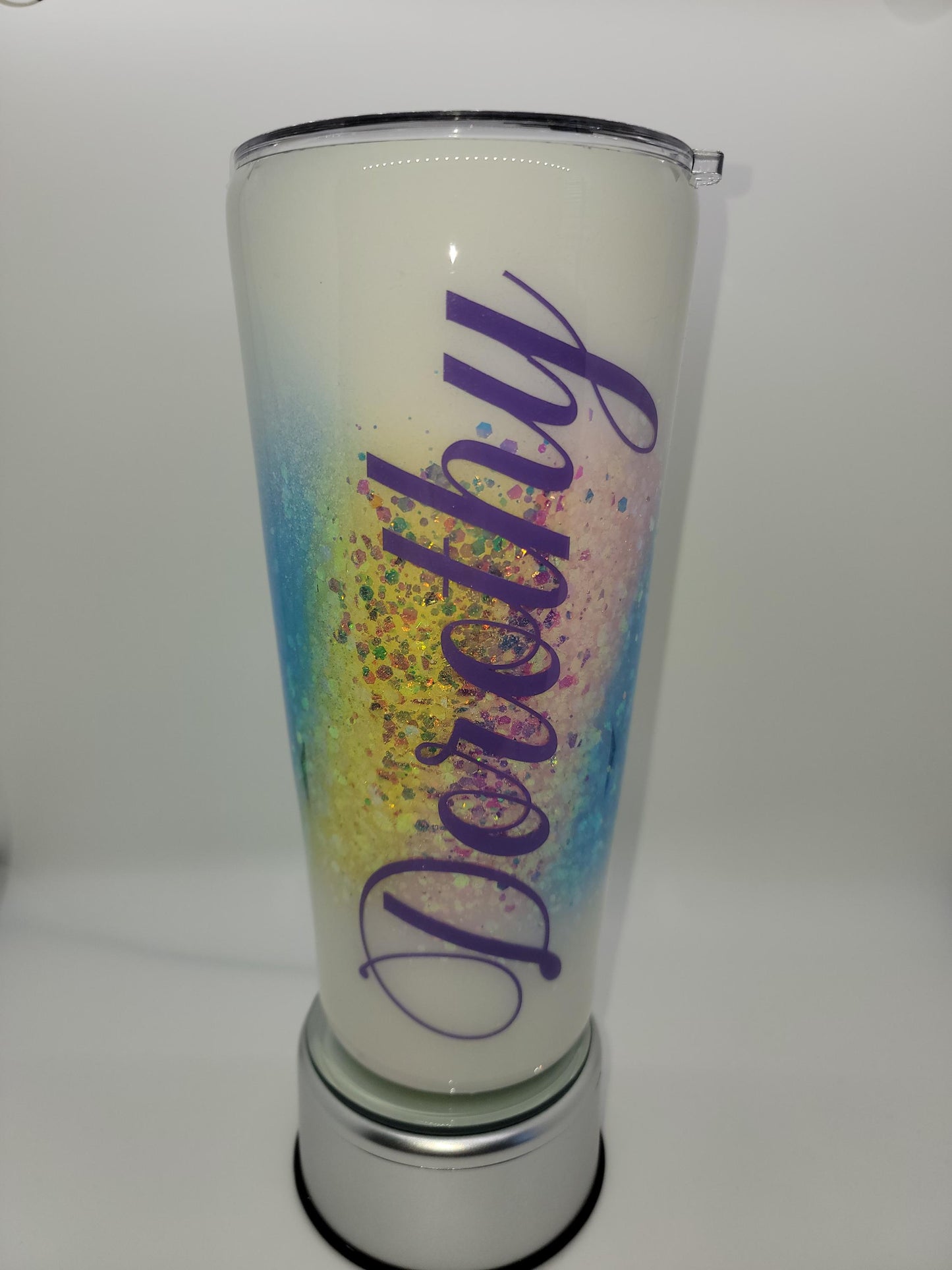 UNICORN BURST GLITTER TUMBLER