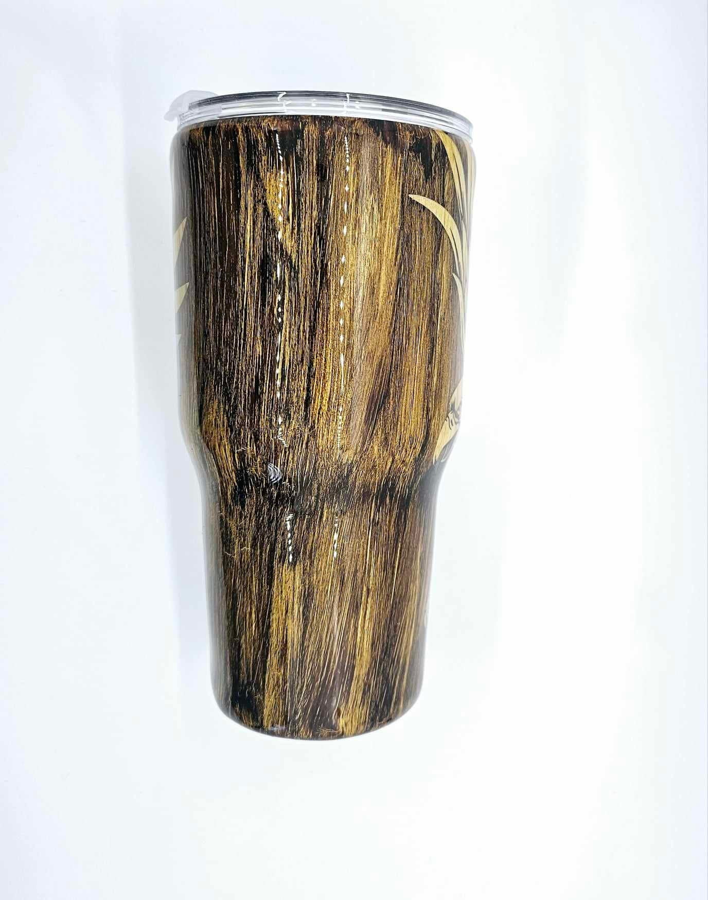 EAGLE TWO TONED WOODGRAIN TUMBLER