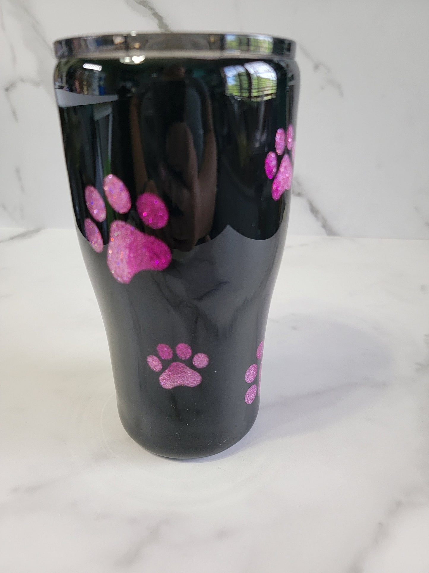 LOVE PAW PRINT TUMBLER