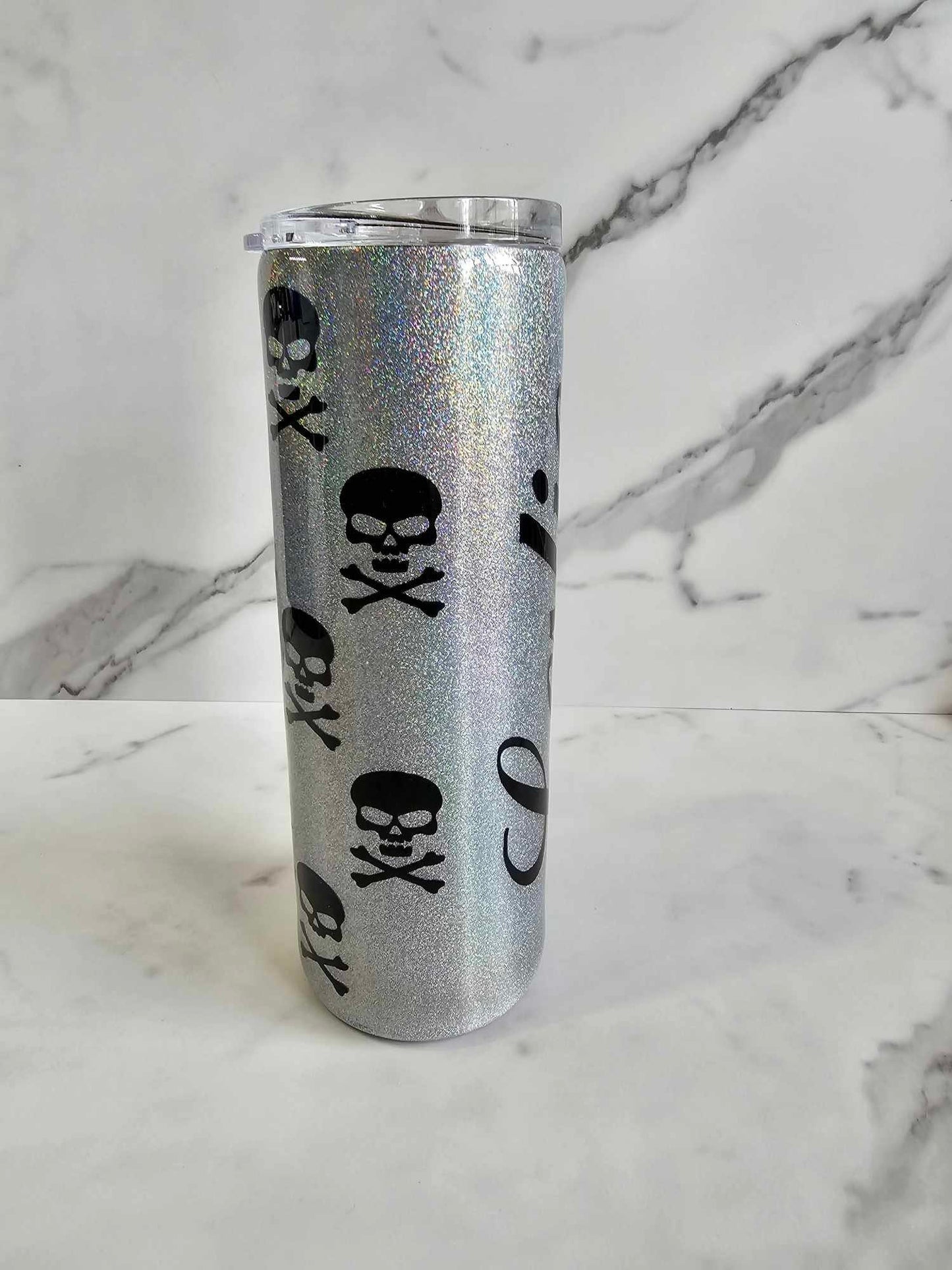SKULL TUMBLER