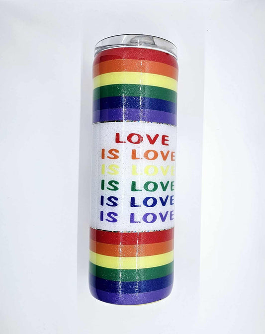 LOVE IS LOVE TUMBLER