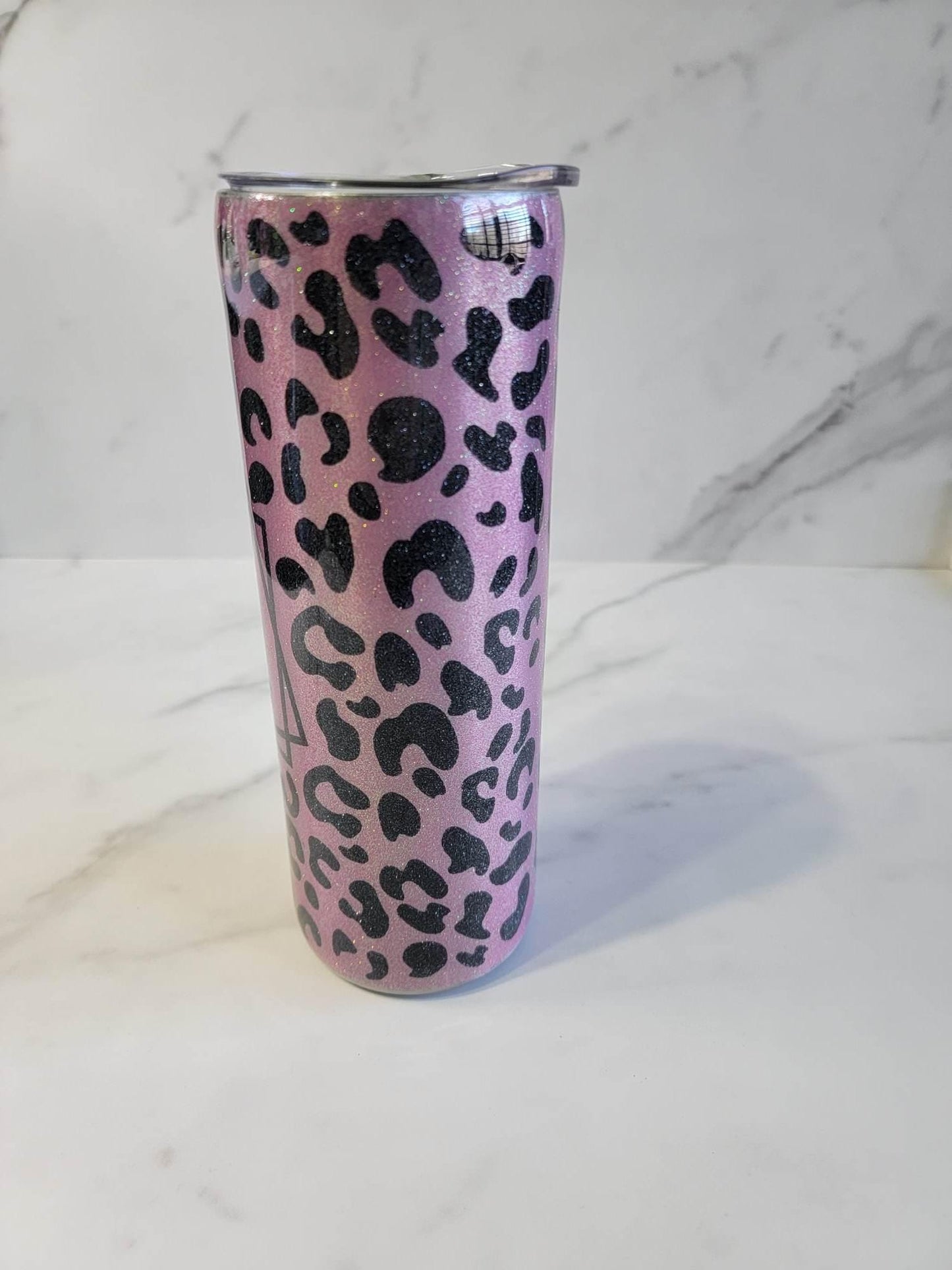 MAMA LEOPARD PRINT TUMBLER