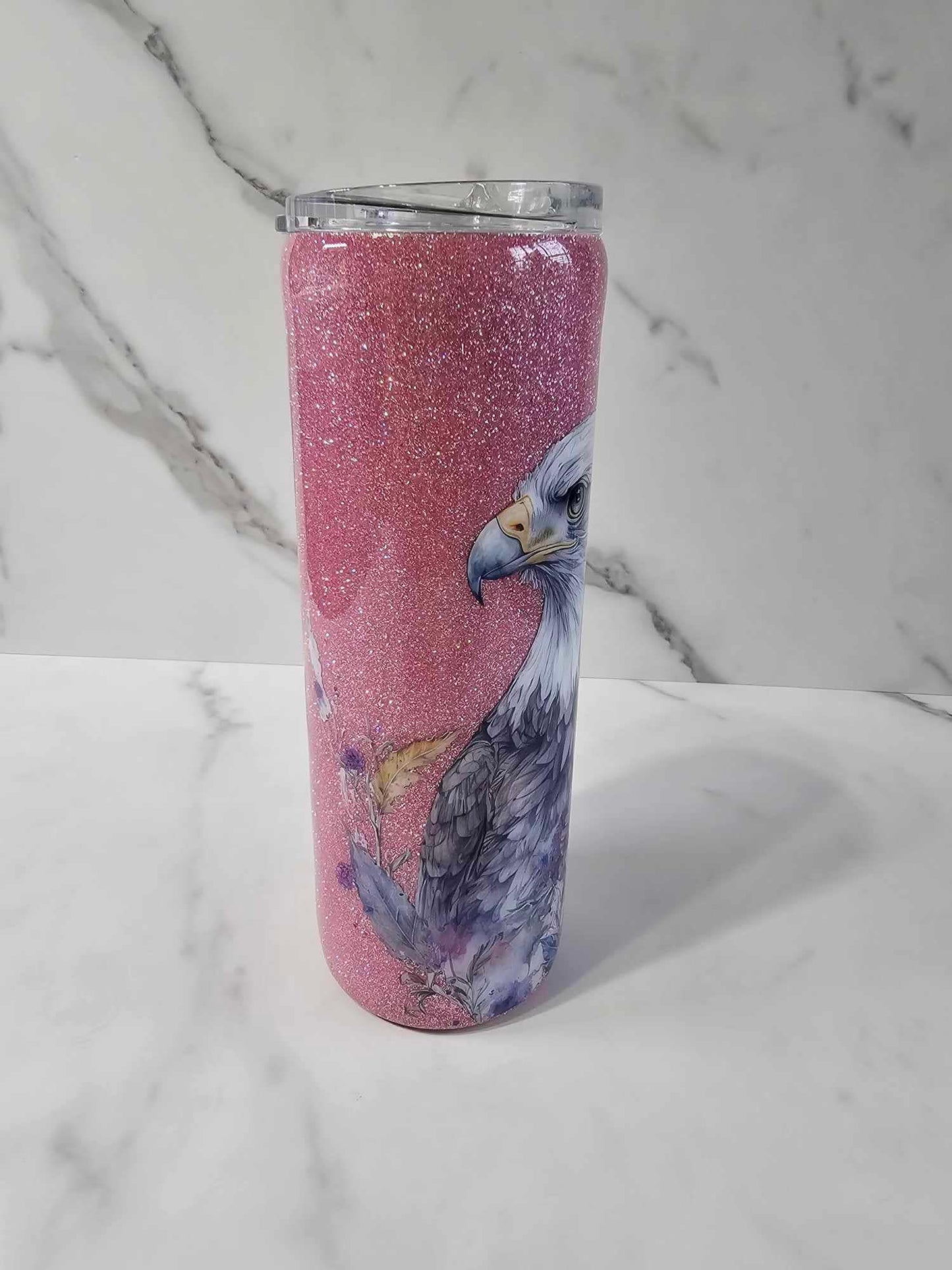 WATERCOLOR EAGLE TUMBLER