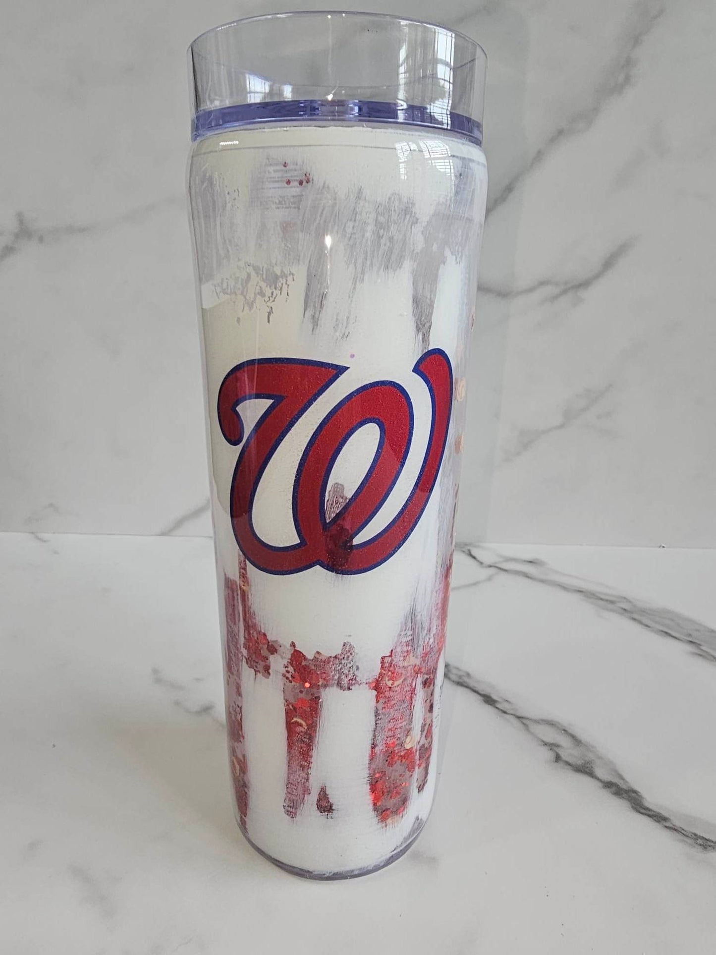 NATIONALS SNOW GLOBE TUMBLER