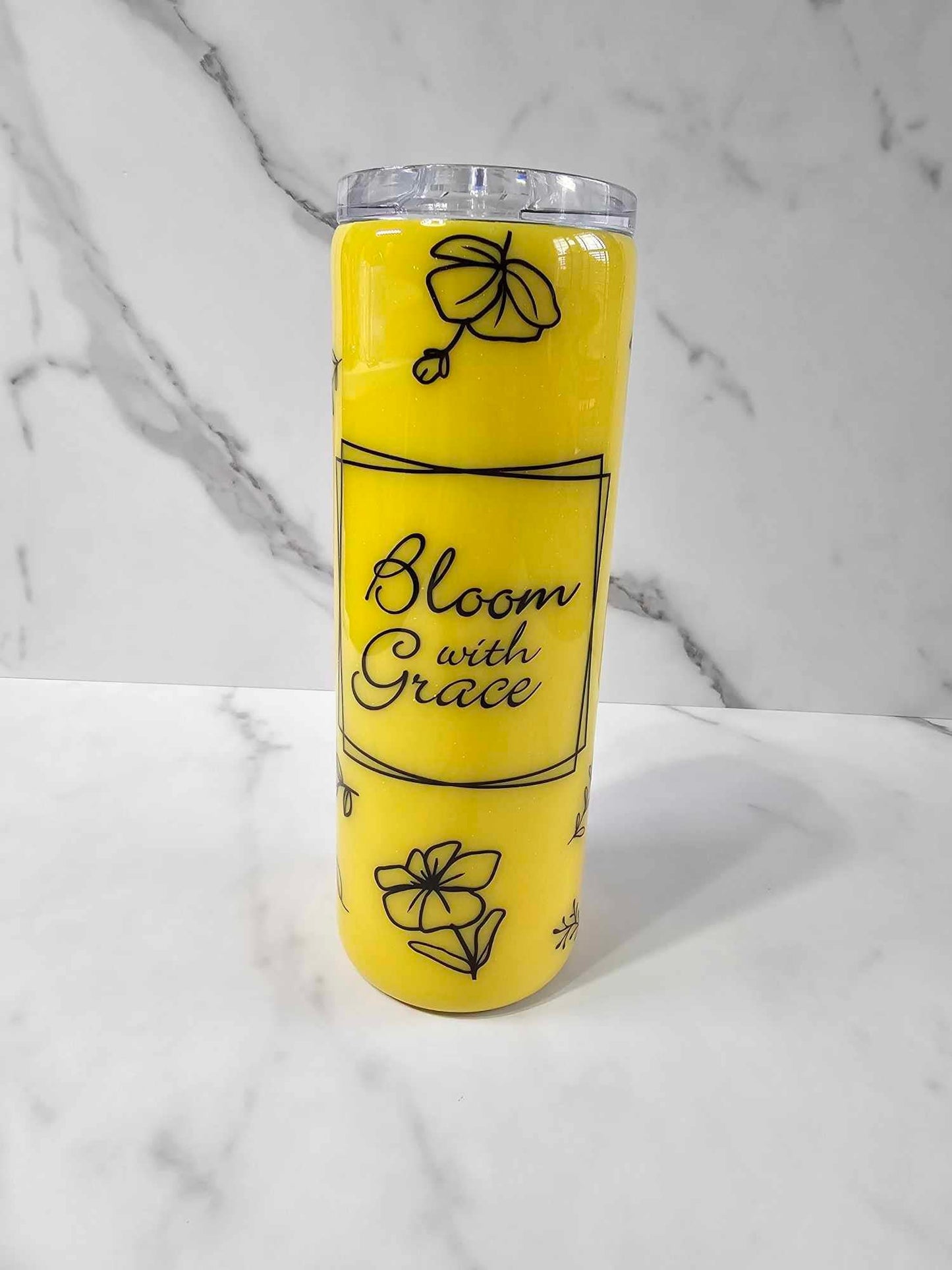 BLOOM WITH GRACE TUMBLER