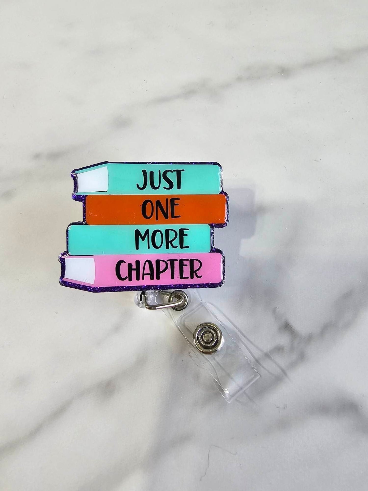 JUST ONE MORE CHAPTER BADGE REEL