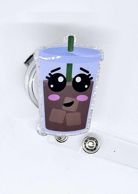 ICED COFFEE BADGE REEL