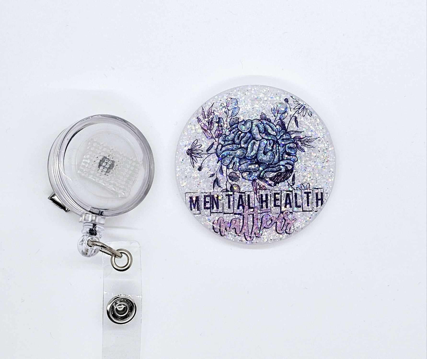 MENTAL HEALTH MATTERS BADGE REEL