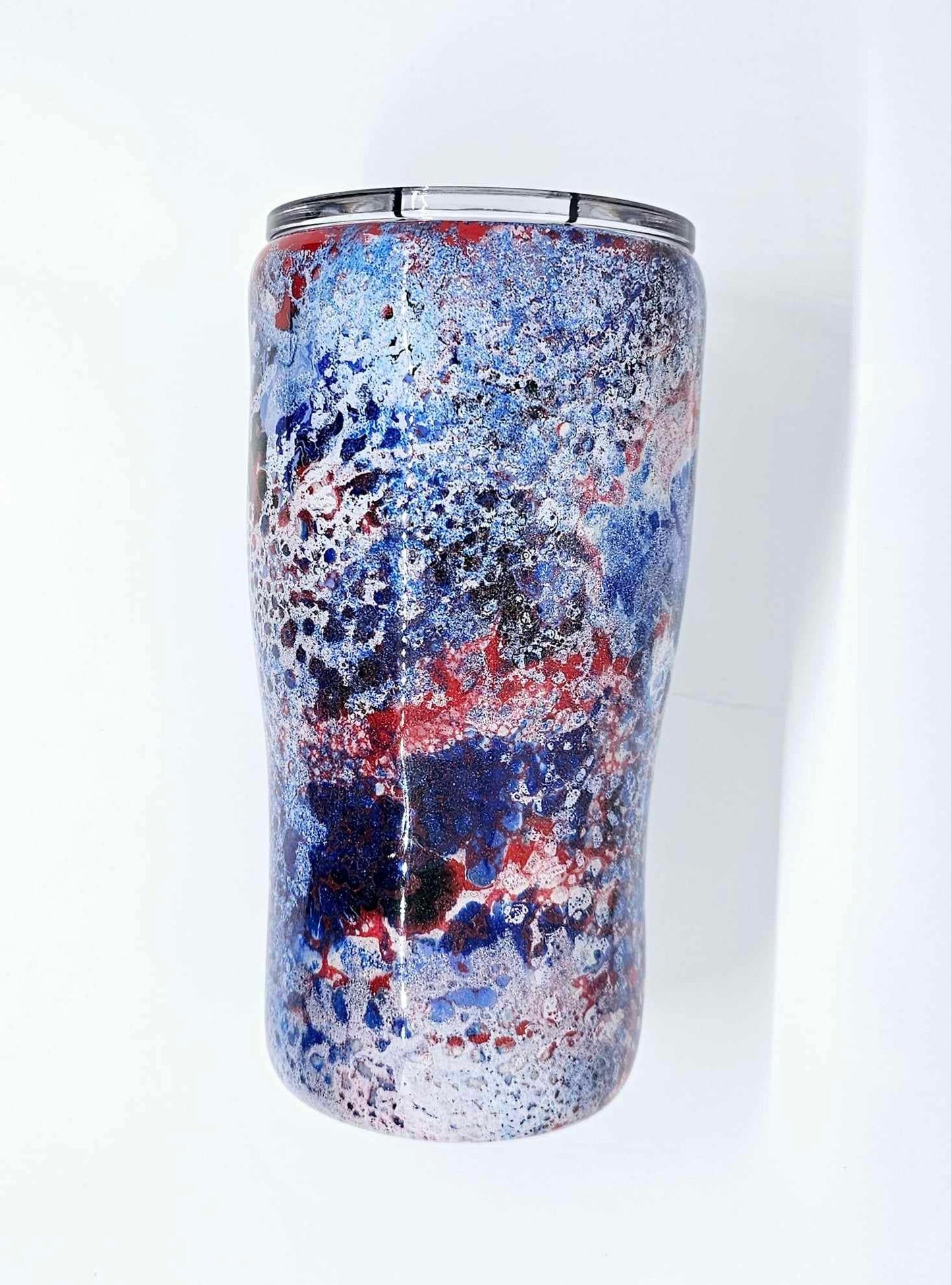 PATRIOTIC MESSY BUN TUMBLER