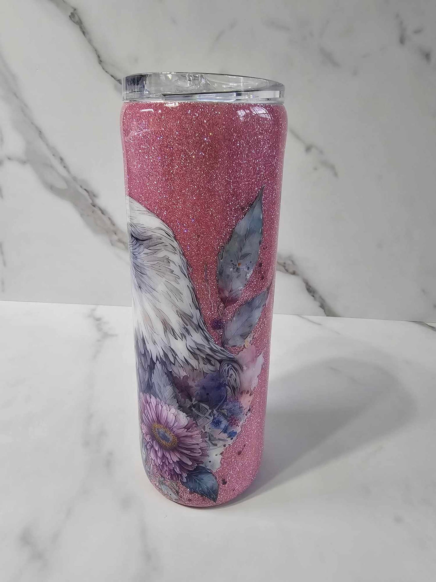 WATERCOLOR EAGLE TUMBLER