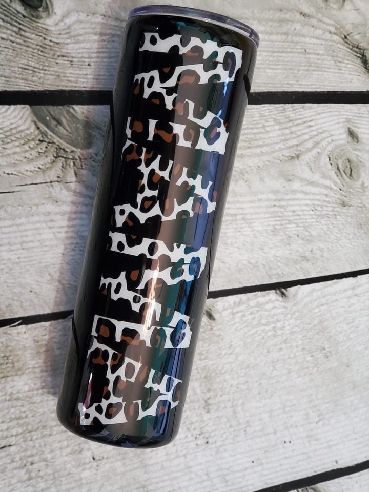 MAMA LEOPARD PRINT TUMBLER