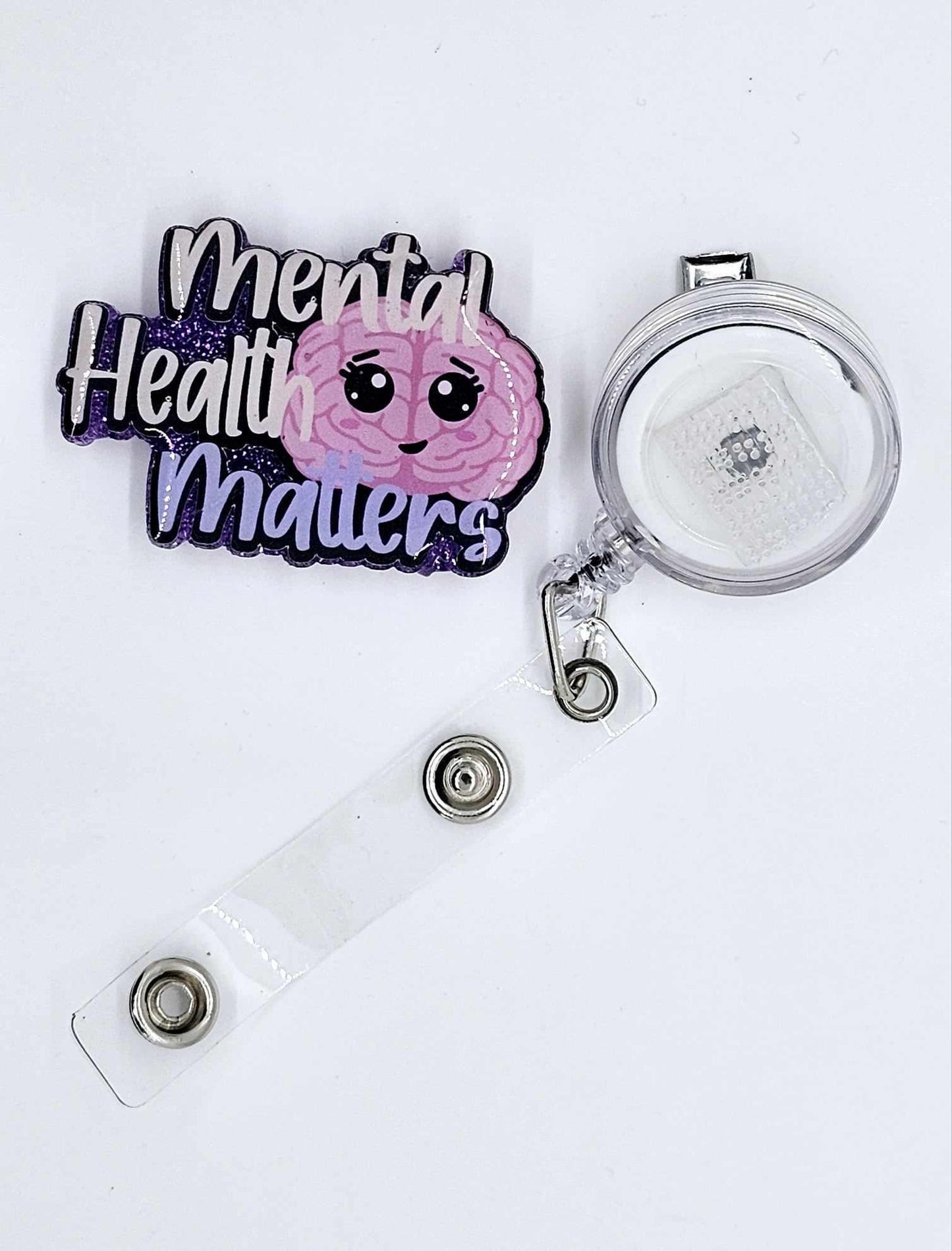MENTAL HEALTH MATTERS BADGE REEL