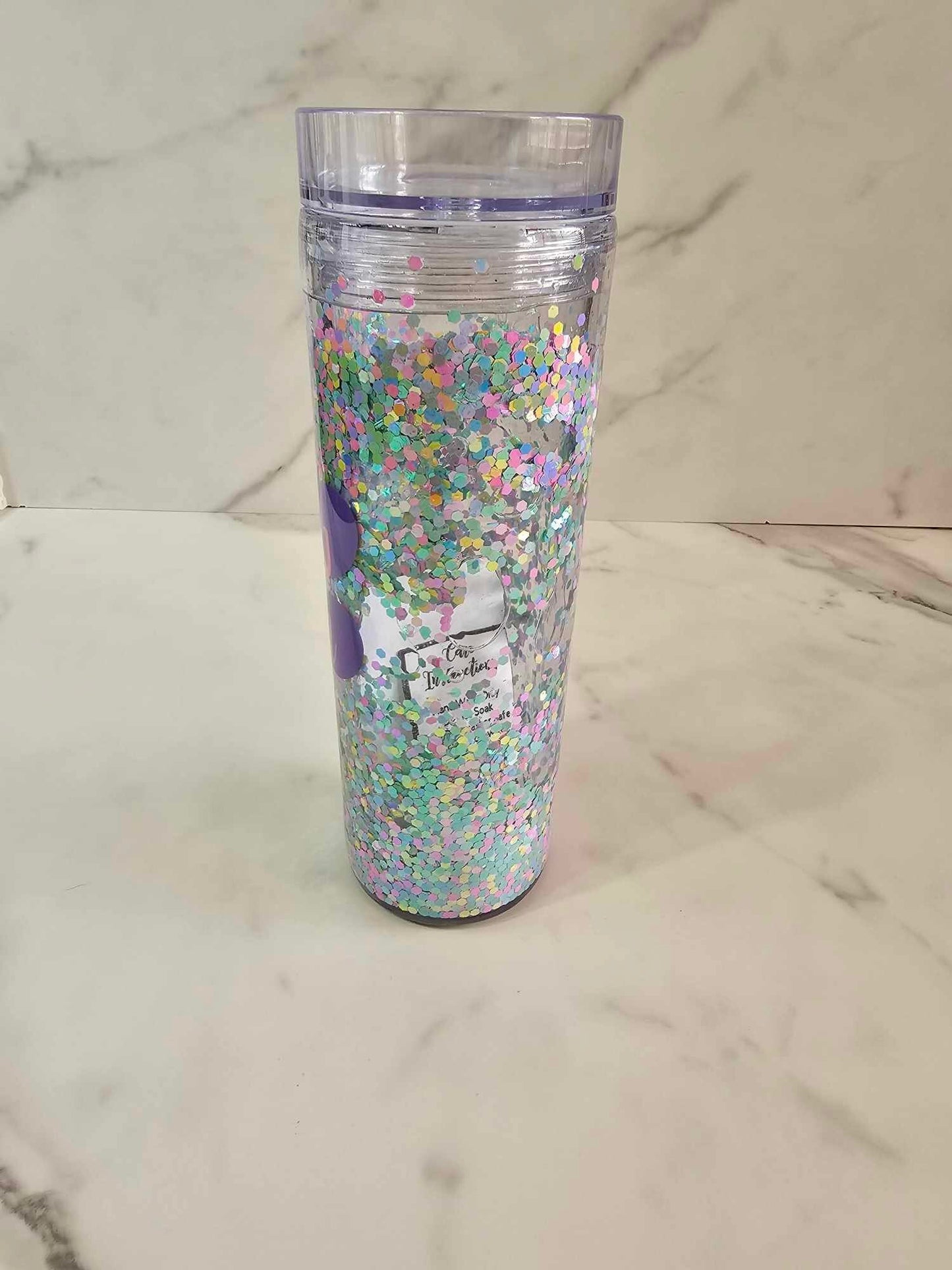DOG MOM SNOW GLOBE TUMBLER