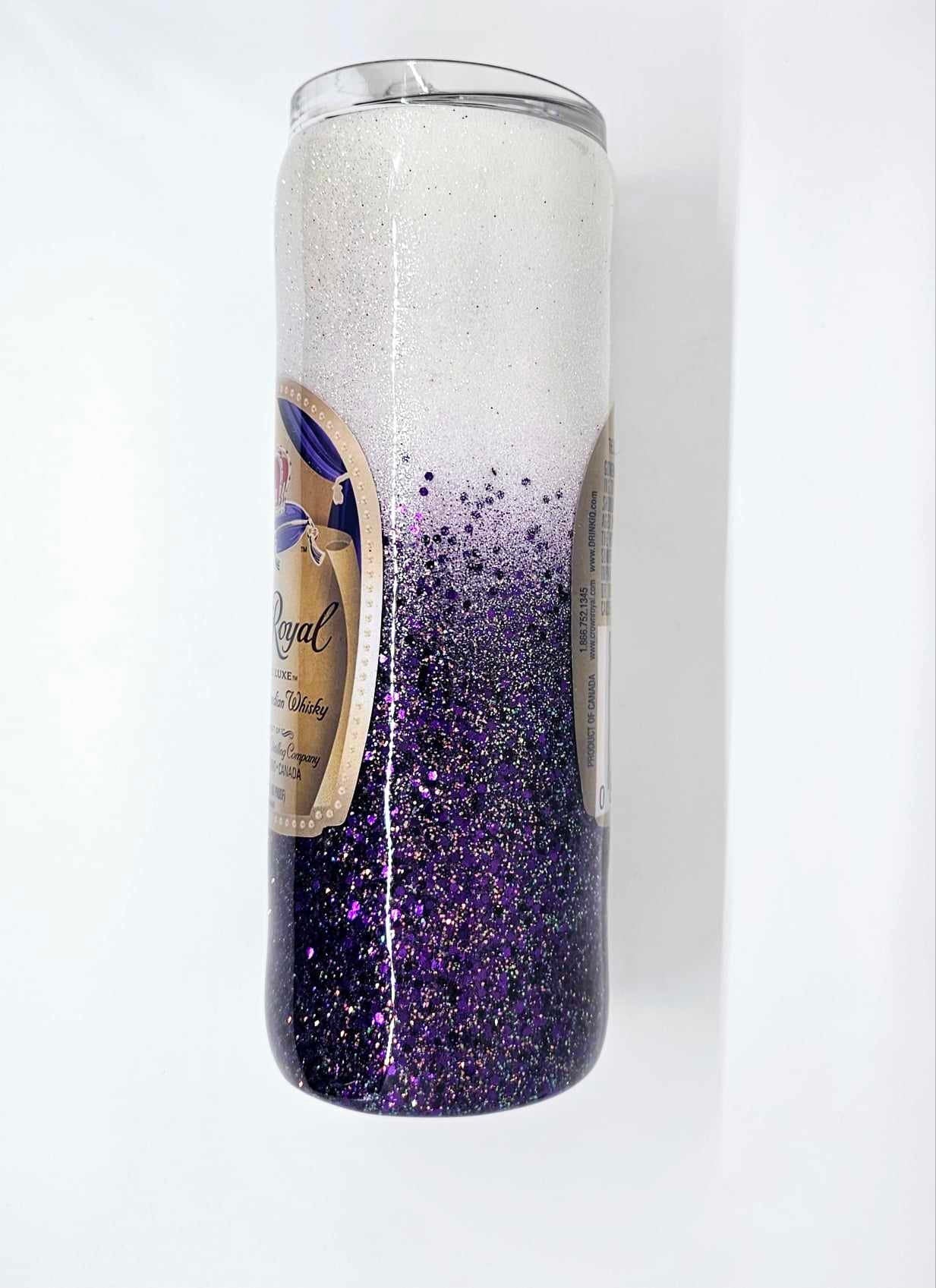CROWN ROYAL GLITTER TUMBLER