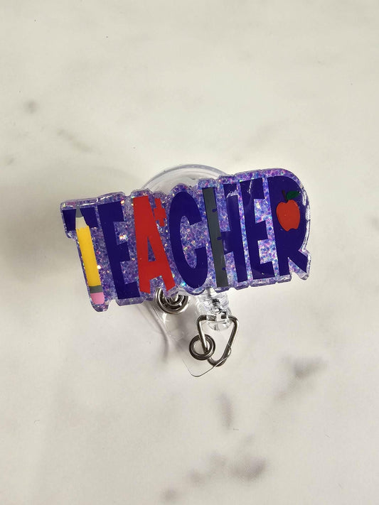 TEACHER BADGE REEL