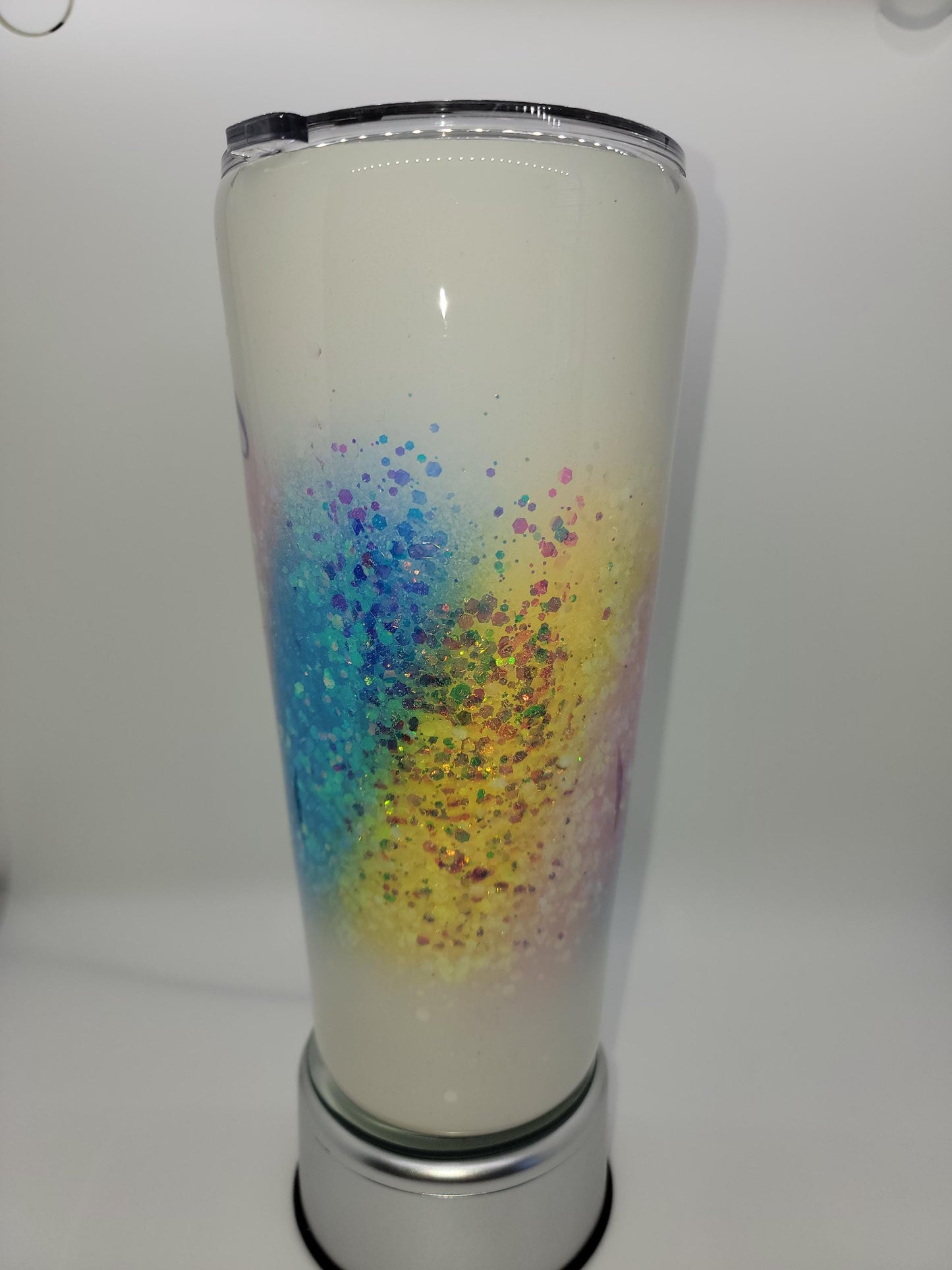 UNICORN BURST GLITTER TUMBLER