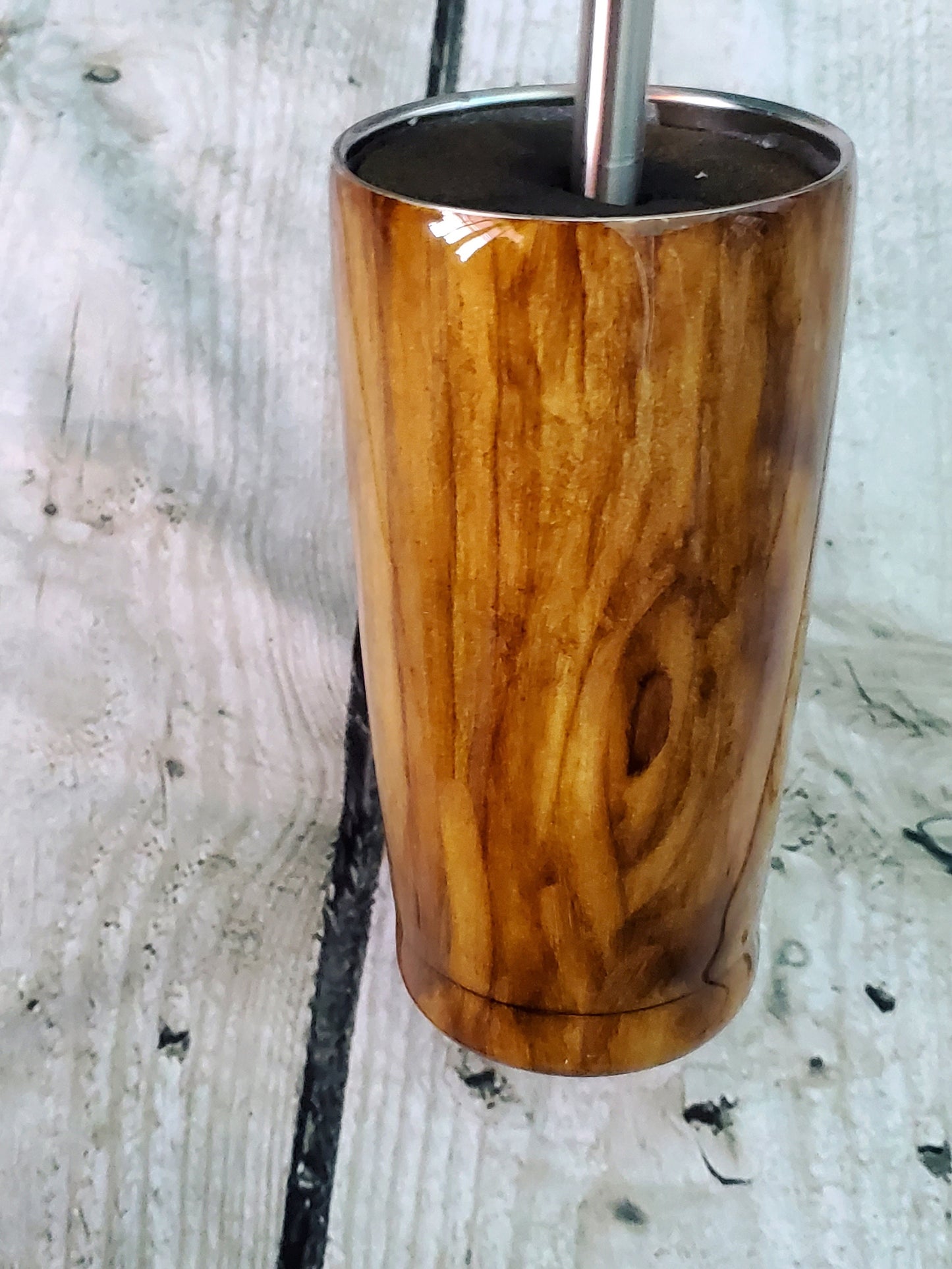 WOODGRAIN TUMBLER