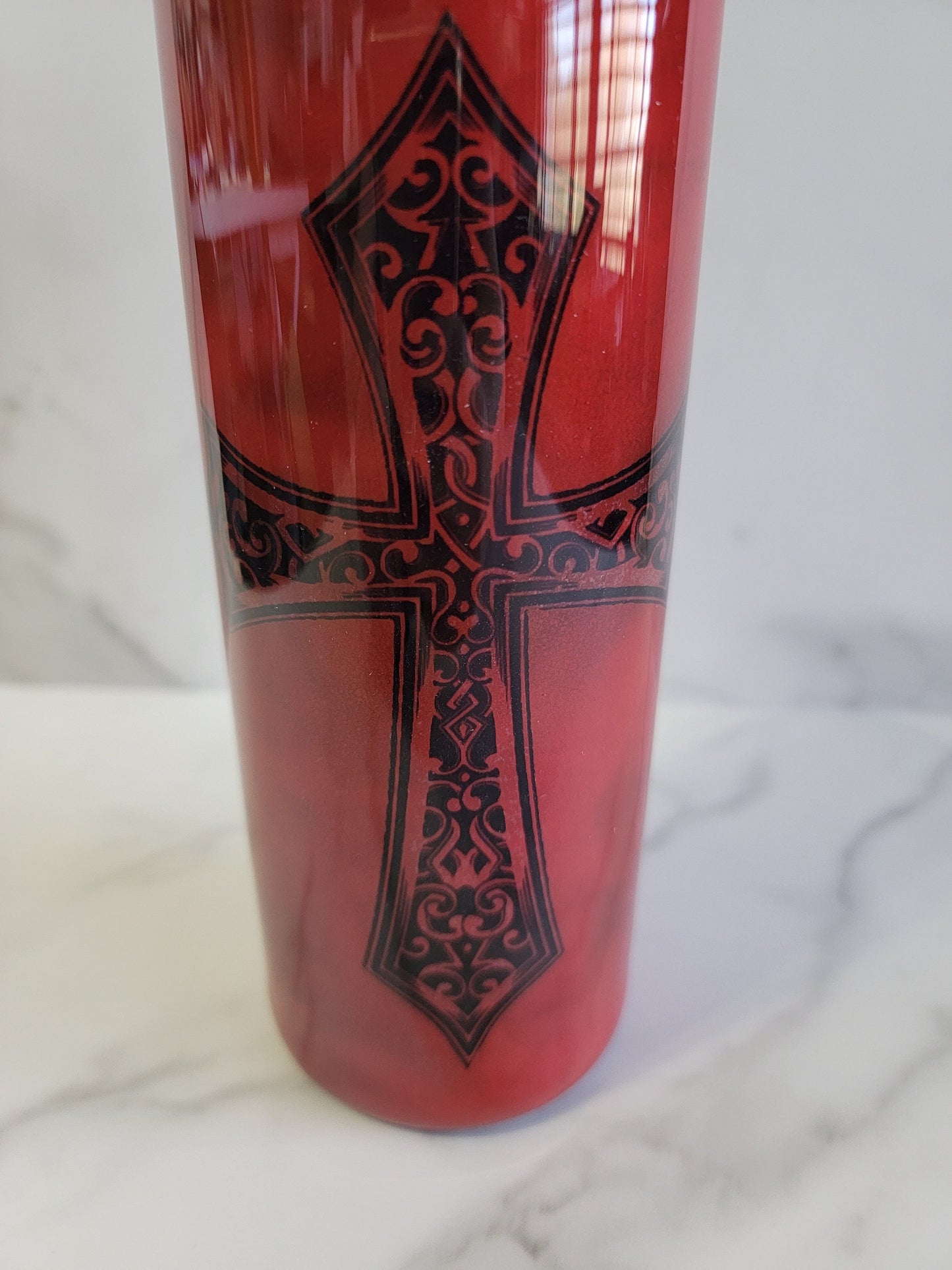 CROSS SMOKE EFFECT TUMBLER