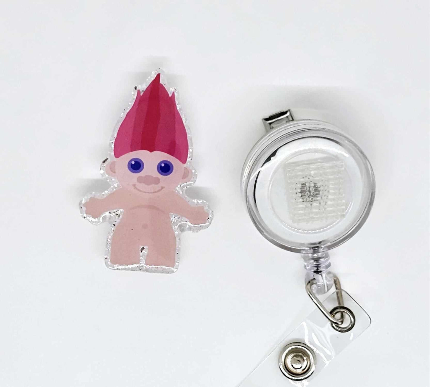 TROLL BADGE REEL