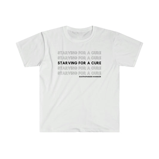STARVING FOR A CURE GASTROPARESIS AWARENESS T-SHIRT