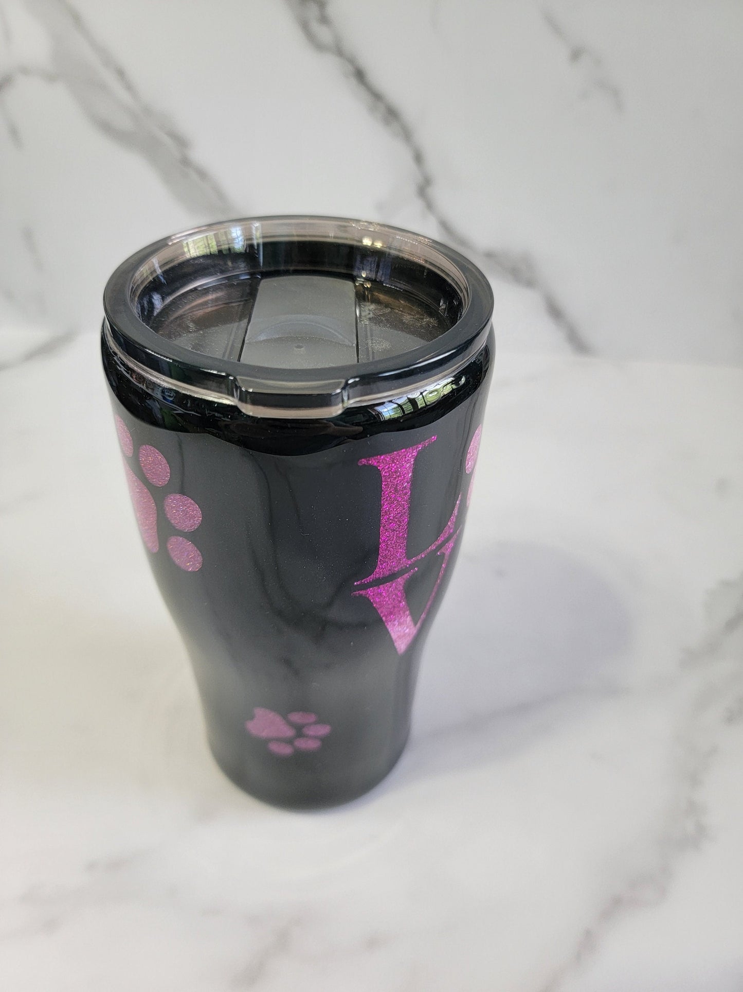 LOVE PAW PRINT TUMBLER