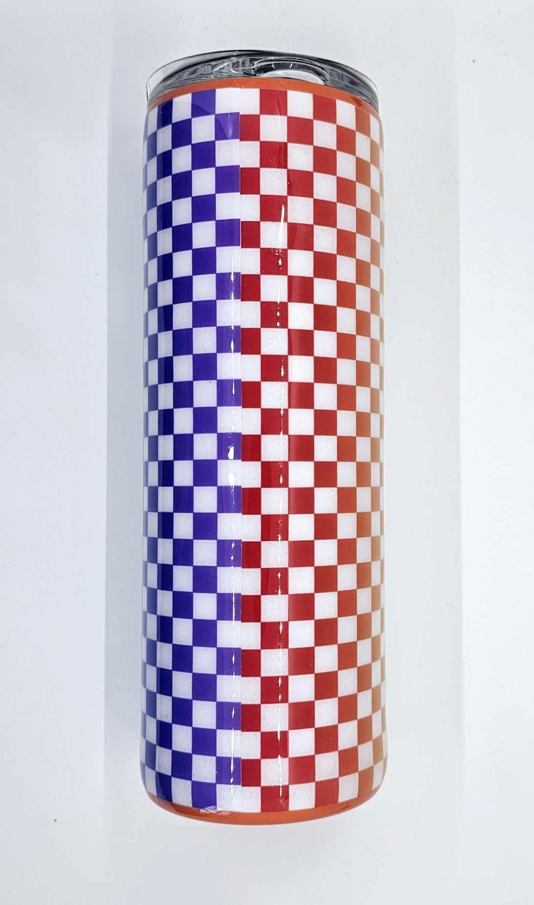 PRIDE CHECKERED TUMBLER