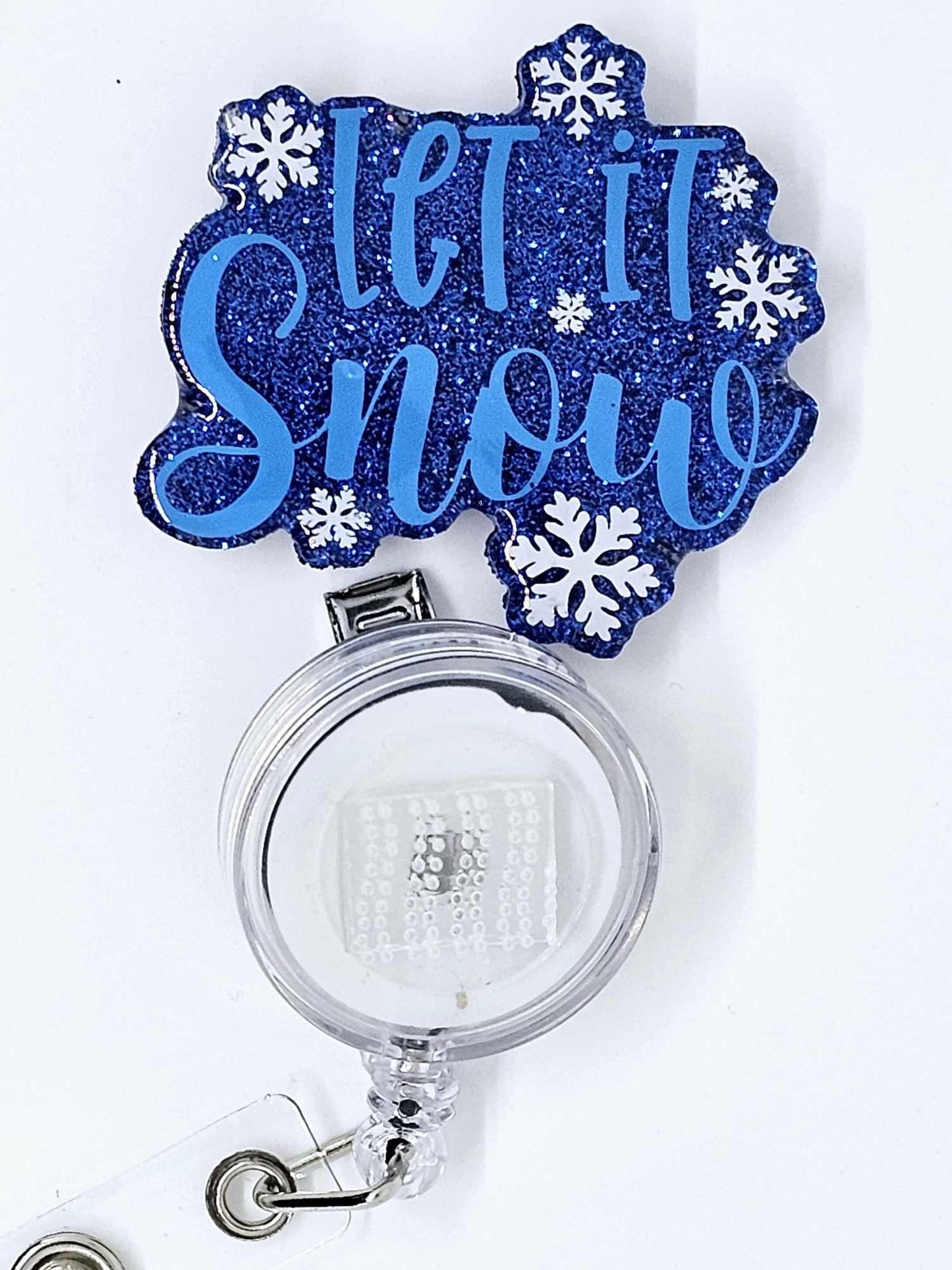 LET IT SNOW BADGE REEL