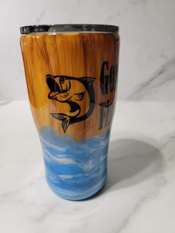 GONE FISHING TUMBLER