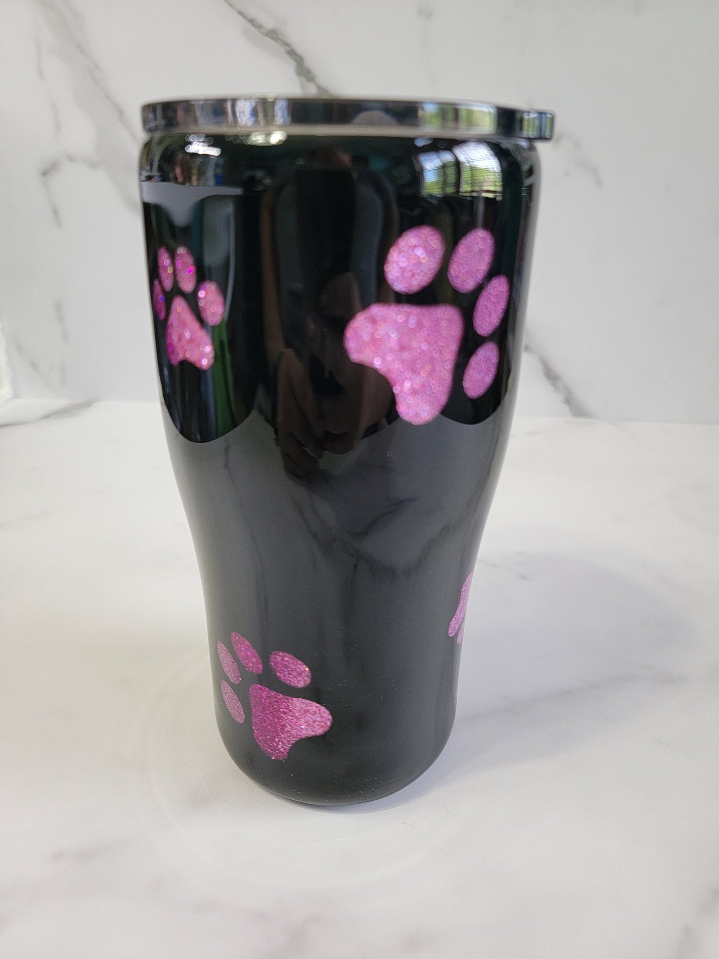 LOVE PAW PRINT TUMBLER