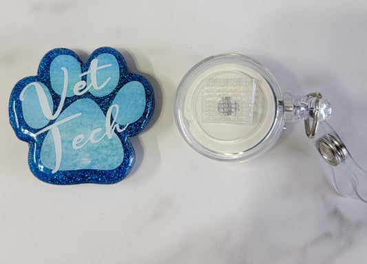 PAW PRINT BADGE REEL