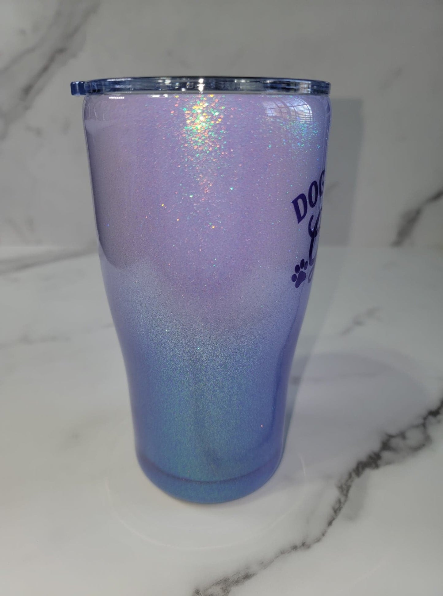 DOG HAIR IS MY GLITTER TUMBLER