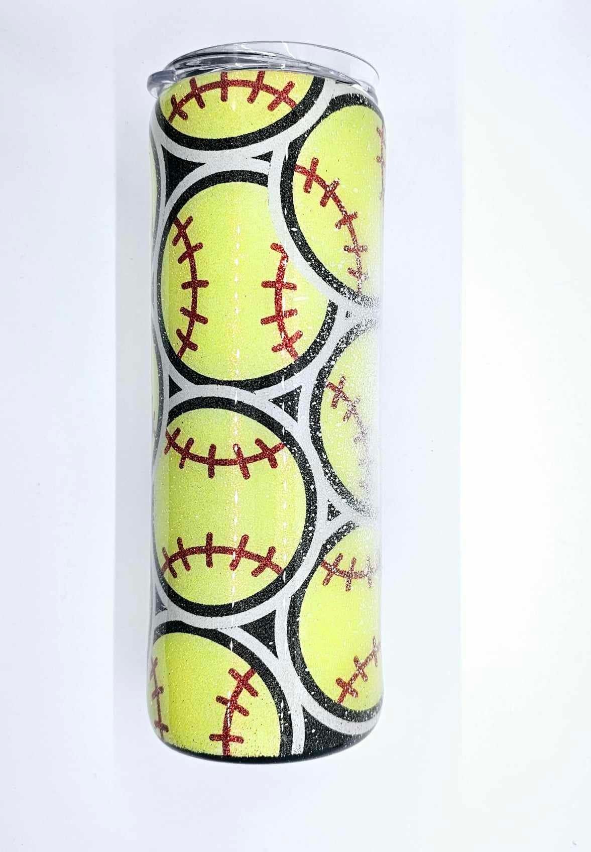EAT, SLEEP, SOFTBALL, REPEAT TUMBLER