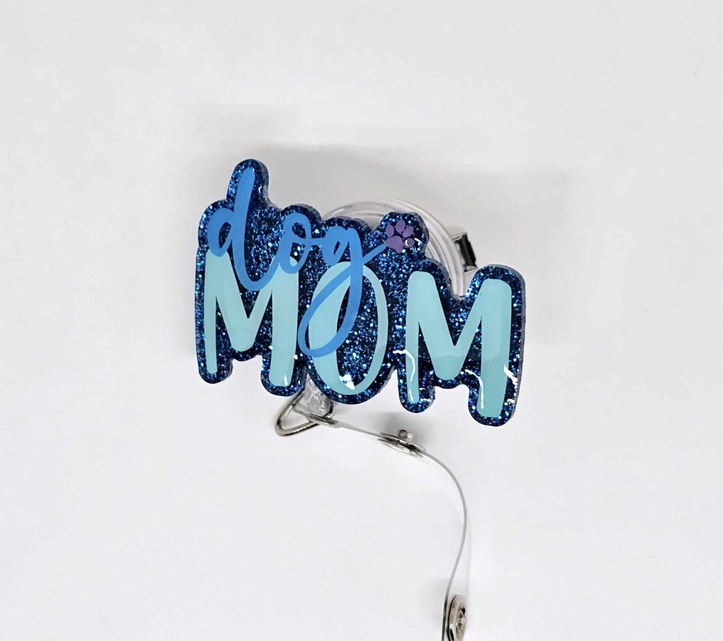 DOG MOM BADGE REEL