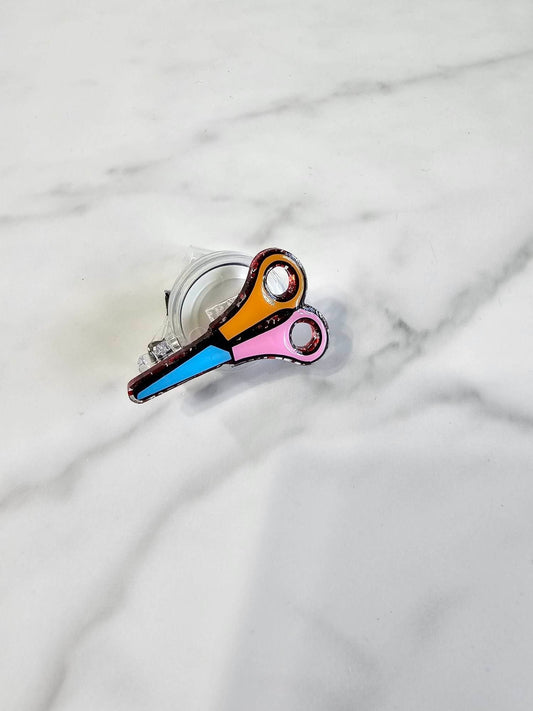SCISSORS BADGE REEL